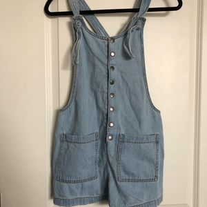 Denim Shortalls